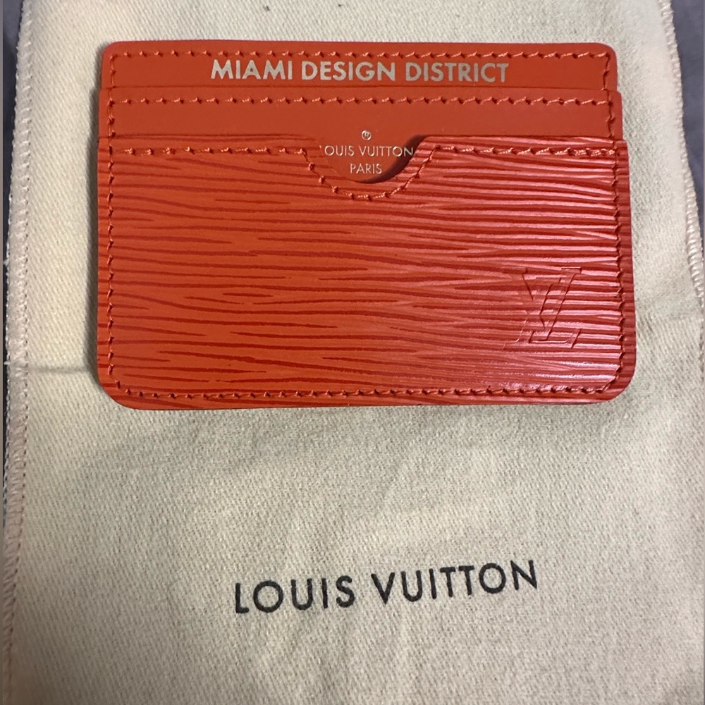 Louis Vuitton Epi Leather Card Holder - VIP Gift item
